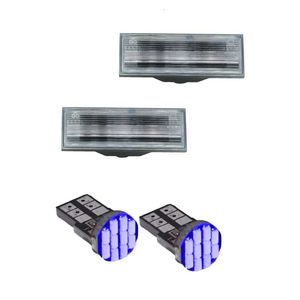چراغ پلاک خودرو کالانیکس مدل ek 132blu 10704 مناسب برای پراید 132   به همراه لامپ مجموعه 4 عددی
